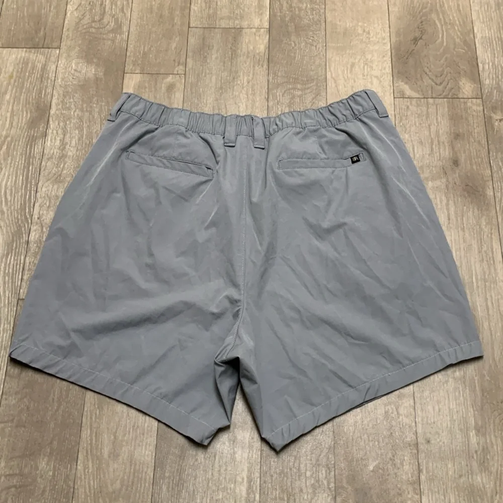 Mens Banana Republic Performance Flat Front Casual Chino Shorts‎